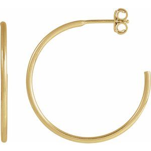 25 mm Hoop Earrings