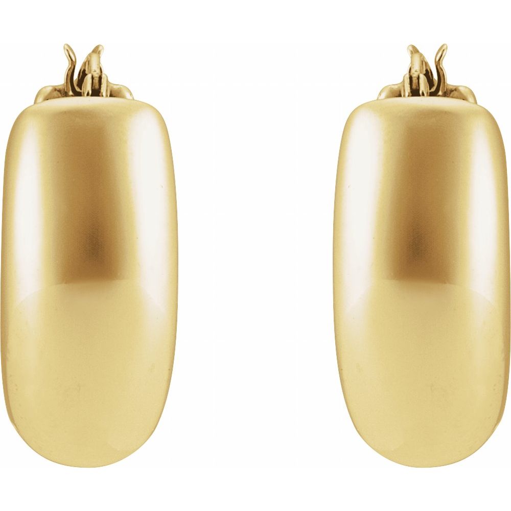 20 mm Hoop Earrings - Electroform