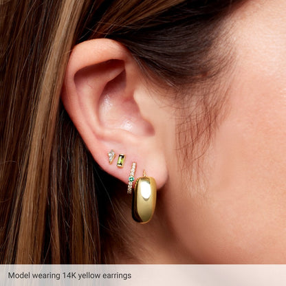 20 mm Hoop Earrings - Electroform