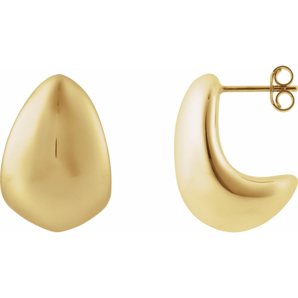Teardrop Earrings - Electroform
