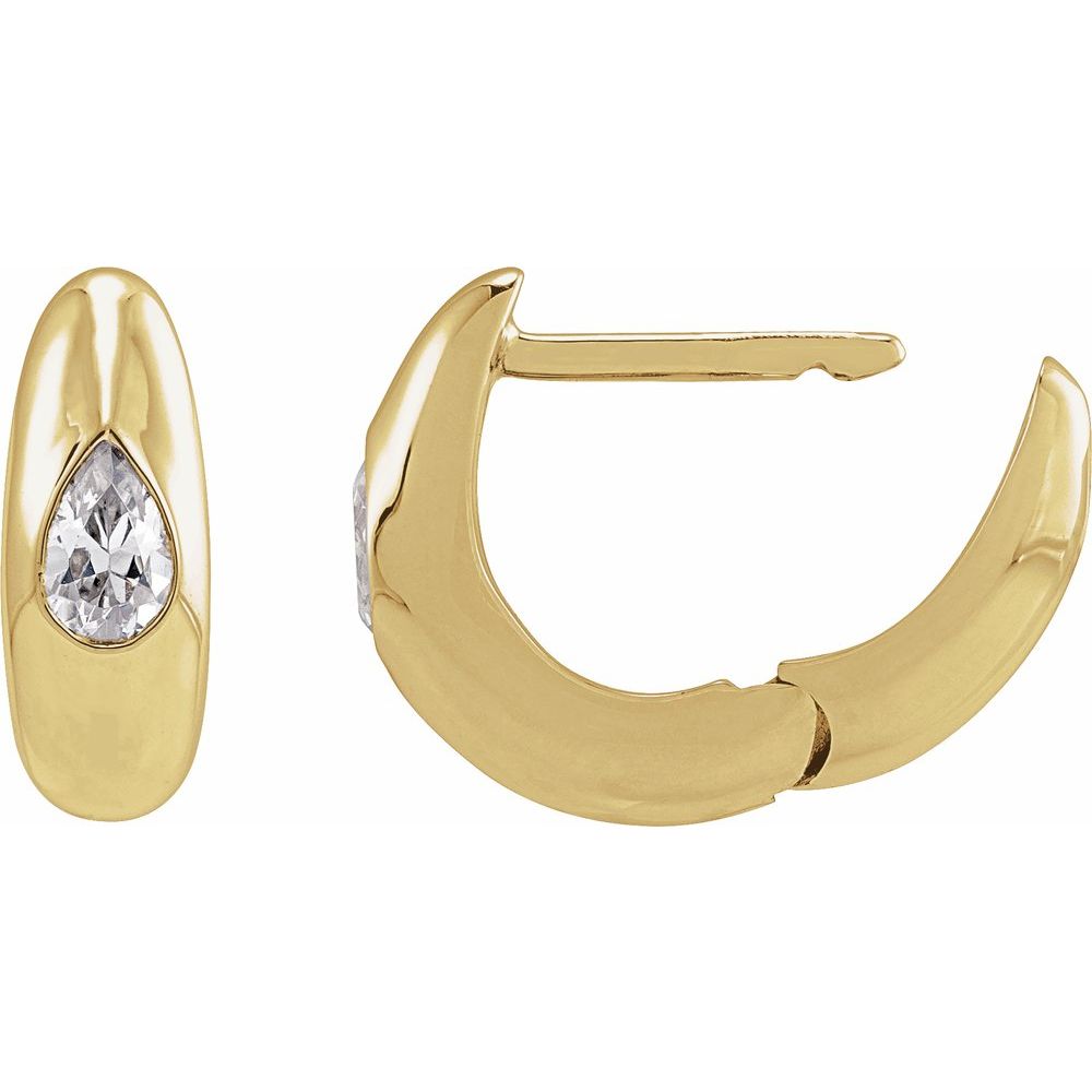 11.3 mm Hoop Earrings